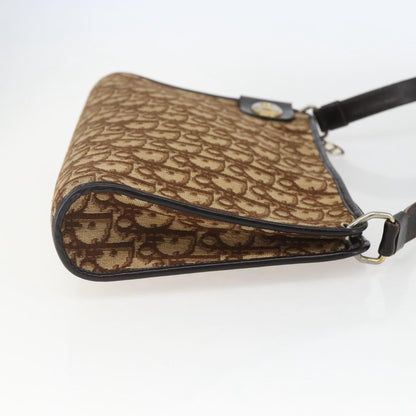 Christian Dior Vintage Cd Trotter Shoulder Bag Canvas Beige Canvas Shoulder Bag Bag ()