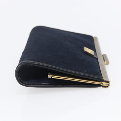 Christian Dior Vintage Trotter Pouch Canvas Navy Canvas Clutche & Pouche Bag ()