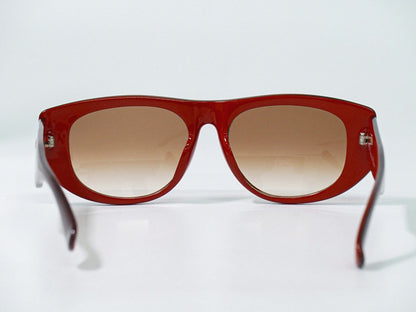 Christian Dior Logo Cd Sunglasses Plastic Red Plastic Sunglasse Accessory ()
