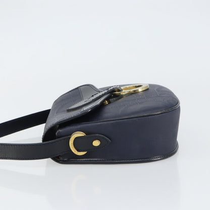 Christian Dior Trotter Shoulder Bag Canvas Navy Canvas Shoulder Bag Bag ()
