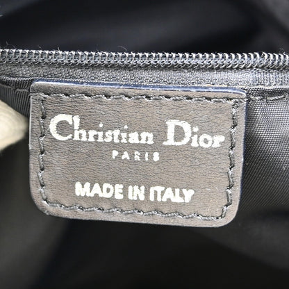 Christian Dior Lovely Tote Diorissimo Canvas Black Canvas Tote Bag Bag ()