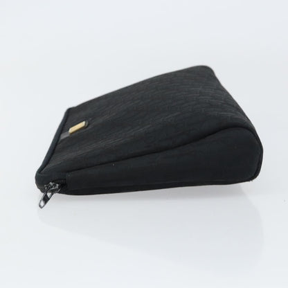 Christian Dior Trotter Pouch Canvas Black Canvas Clutche & Pouche Bag ()