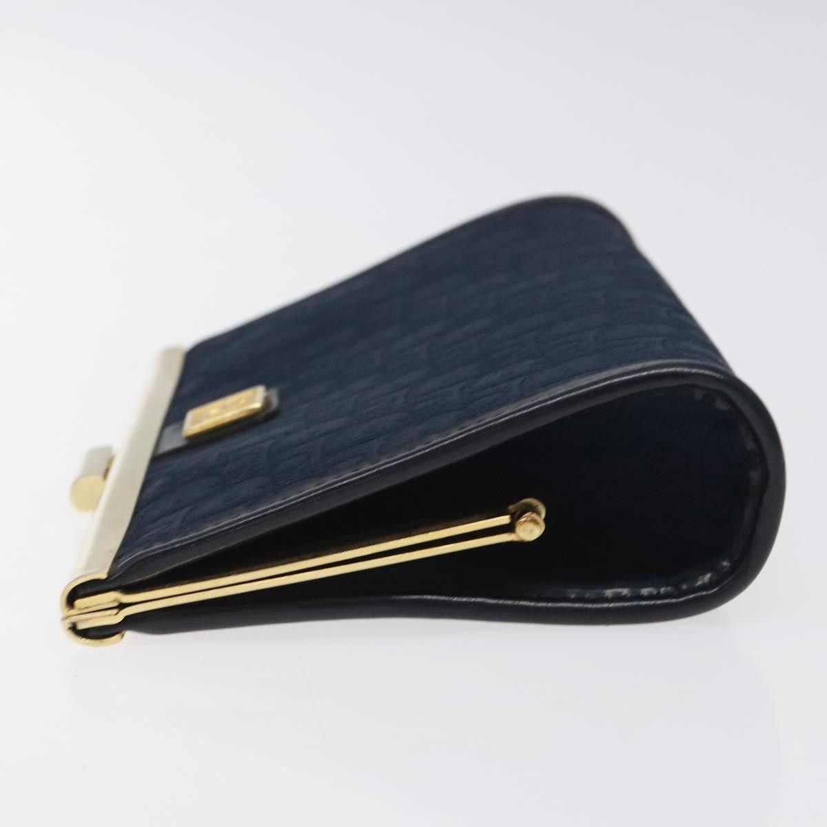 Christian Dior Vintage Trotter Pouch Canvas Navy Canvas Clutche & Pouche Bag ()