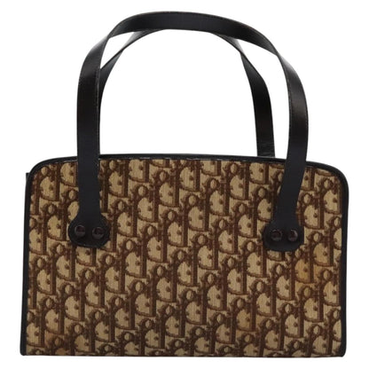 Christian Dior Trotter Canvas Brown Canvas Handbag ()