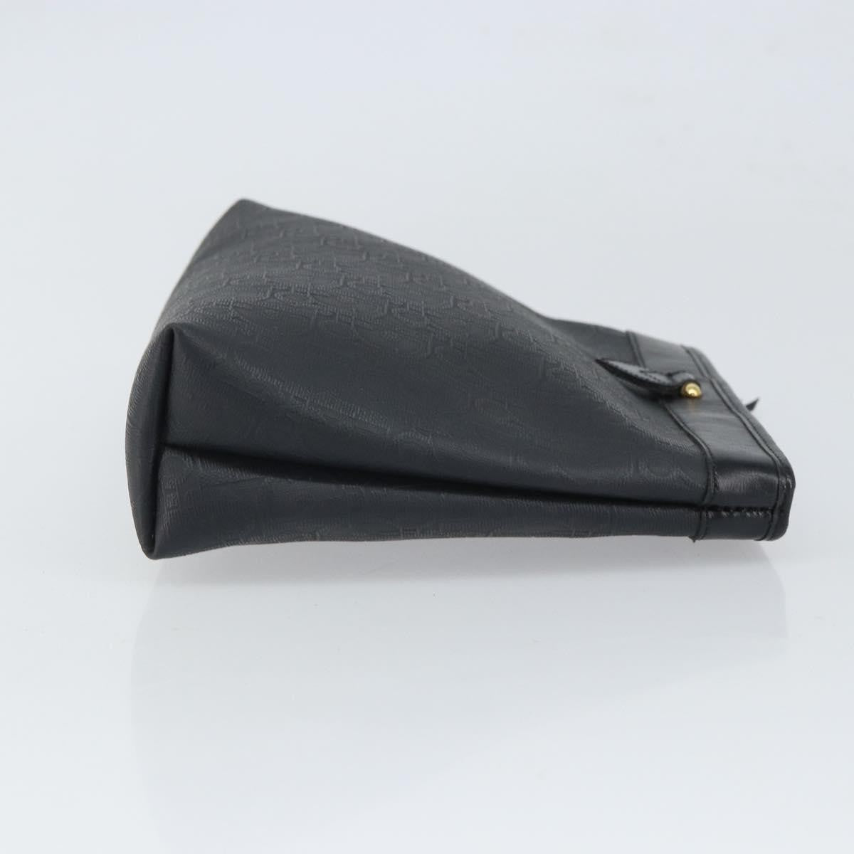 Christian Dior Trotter Pouch Canvas Black Canvas Clutche & Pouche Bag ()