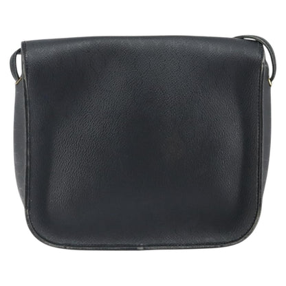 Christian Dior Vintage Honeycomb Shoulder Bag Canvas And Leather Black Canvas Shoulder Bag Bag ()