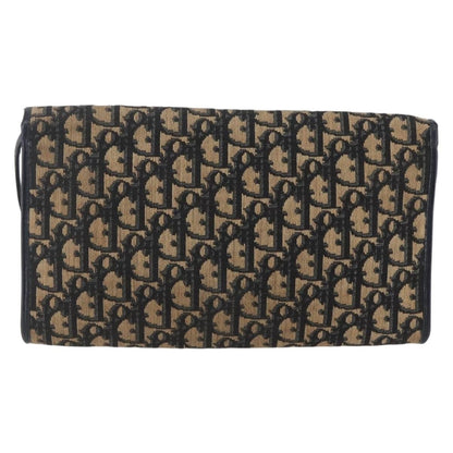 Christian Dior Vintage Trotter Flap Shoulder Bag Diorissimo Canvas Navy Canvas Shoulder Bag Bag ()