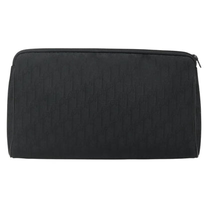 Christian Dior Trotter Pouch Diorissimo Canvas Black Canvas Clutche & Pouche Bag ()