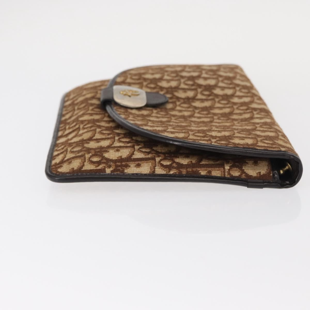 Christian Dior Vintage Trotter Shoulder Bag Canvas Brown Canvas Shoulder Bag Bag ()