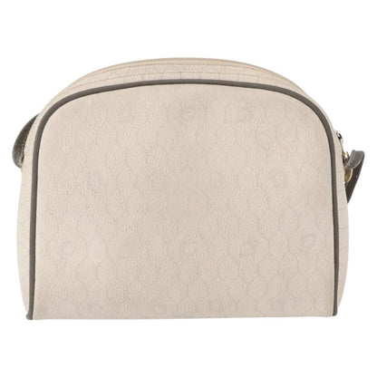 Christian Dior Vintage Honeycomb Shoulder Bag Canvas White Canvas Shoulder Bag Bag ()