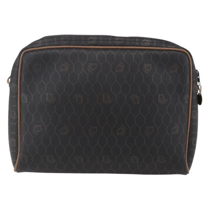 Christian Dior Vintage Honeycomb Shoulder Bag Canvas Black Canvas Shoulder Bag Bag ()