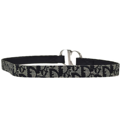 Christian Dior Vintage Belt Canvas Black Canvas Belts Accessory ()