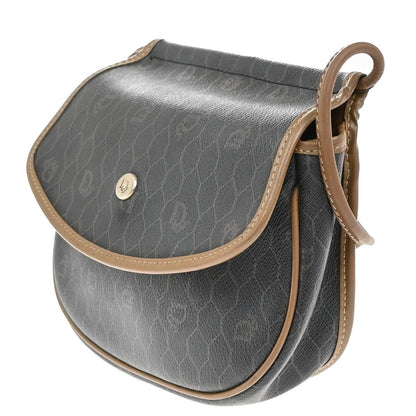 Christian Dior Vintage Honeycomb Shoulder Bag Canvas And Leather Brown Pvc Shoulder Bag Bag ()