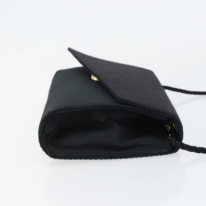 Christian Dior Vintage Shoulder Bag Nylon Black Nylon Shoulder Bag Bag ()