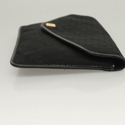 Christian Dior Vintage Trotter Pouch Diorissimo Canvas Black Canvas Clutche & Pouche Bag ()