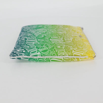 Christian Dior Pouch Stussy Nylon Yellow Nylon Clutche & Pouche Bag ()