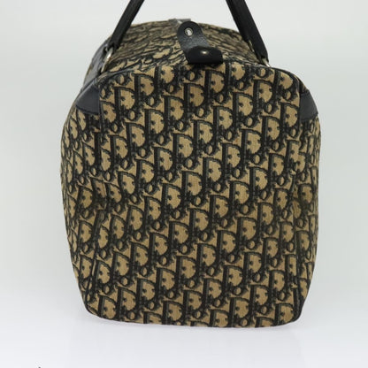 Christian Dior Vintage Trotter Boston Bag Diorissimo Canvas Navy Canvas Travel Bag Bag ()