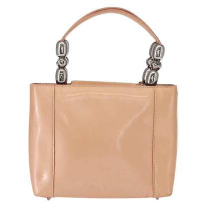 Christian Dior Malice Handbag Patent Leather Pink Patent_Leather Handbag ()