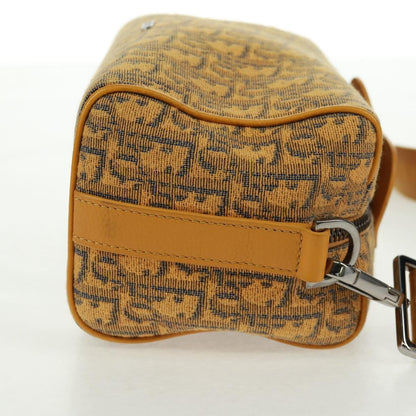 Christian Dior Lingot Bag Oblique Canvas Yellow Canvas Shoulder Bag Bag ()
