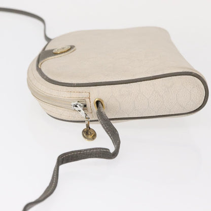 Christian Dior Vintage Honeycomb Shoulder Bag Canvas White Canvas Shoulder Bag Bag ()