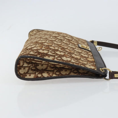 Christian Dior Vintage Trotter Shoulder Bag Canvas Beige Canvas Shoulder Bag Bag ()