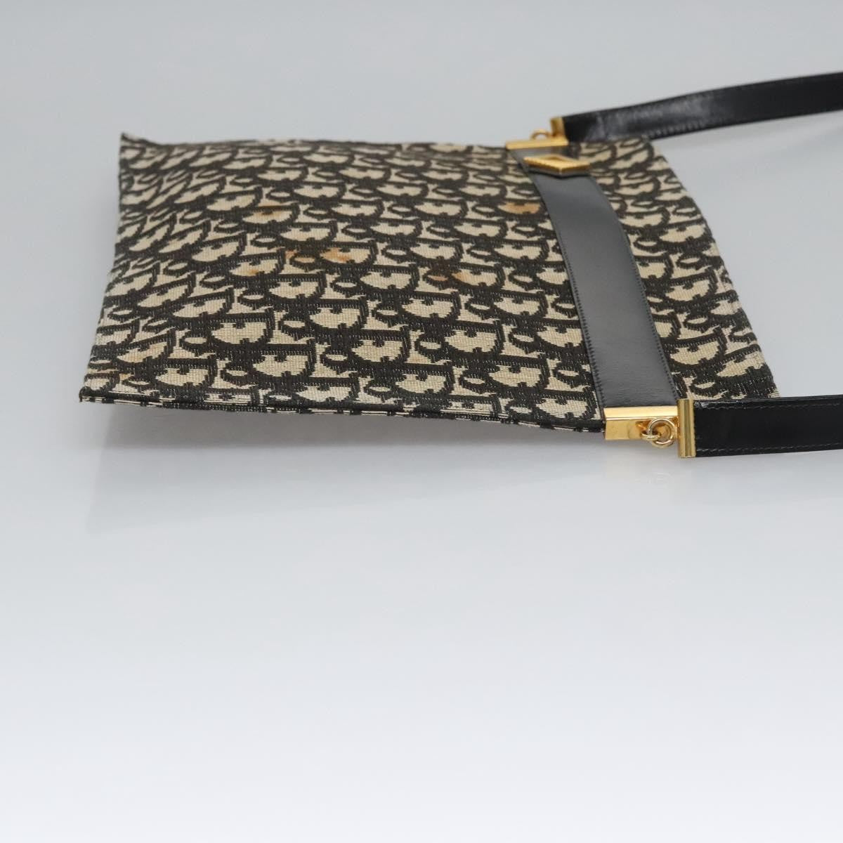 Christian Dior Trotter Shoulder Bag Canvas Navy Canvas Shoulder Bag Bag ()