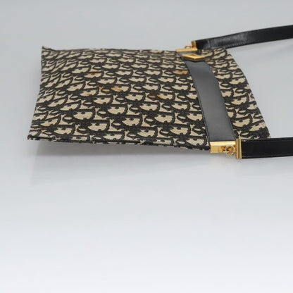 Christian Dior Trotter Shoulder Bag Canvas Navy Canvas Shoulder Bag Bag ()