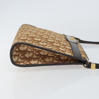 Christian Dior Vintage Trotter Shoulder Bag Canvas Beige Canvas Shoulder Bag Bag ()