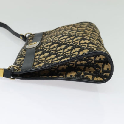 Christian Dior Vintage Trotter Crossbody Bag Canvas Brown Canvas Shoulder Bag Bag ()