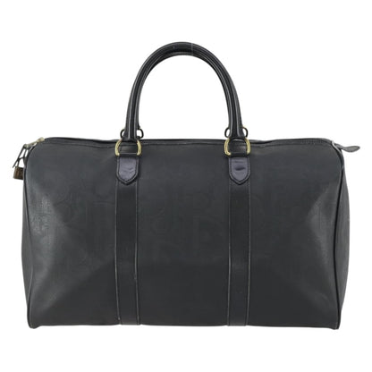 Christian Dior Vintage Trotter Boston Bag Pvc Black Pvc Travel Bag Bag ()