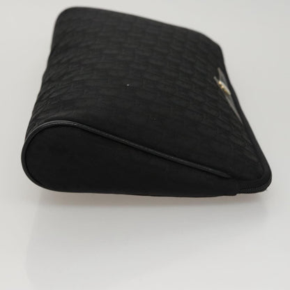 Christian Dior Trotter Pouch Canvas Black Canvas Clutche & Pouche Bag ()