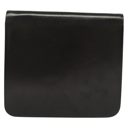 Christian Dior Vintage Chain Flap Shoulder Bag Leather Black Leather Shoulder Bag Bag ()