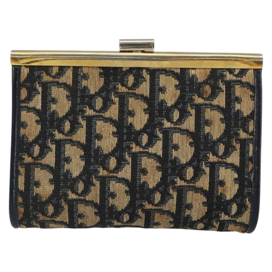 Christian Dior Vintage Frame Clutch Diorissimo Canvas Navy Canvas Clutche & Pouche Bag ()