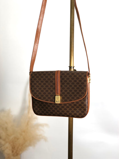CELINE  Shoulder bag Brown Vintage zskyr6