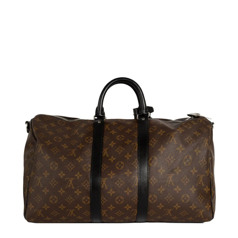 Sac Keepall 45 en toile monogram marron