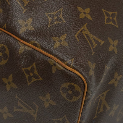 Sac Keepall 45 Vintage en toile monogramme marron