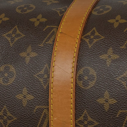 Sac Keepall 45 Vintage en toile monogramme marron