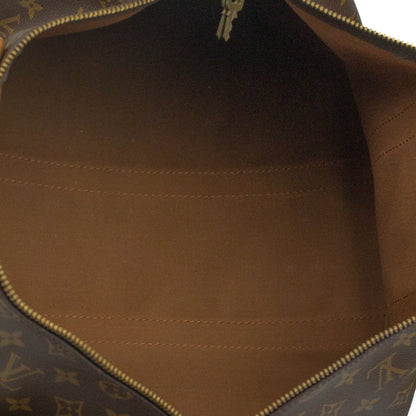 Sac Keepall 45 Vintage en toile monogramme marron