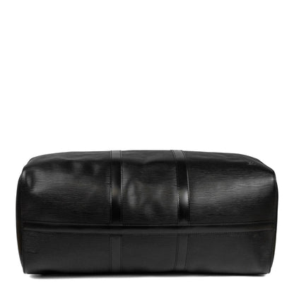 Sac Keepall 50 Vintage en cuir épi noir