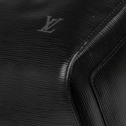 Sac Keepall 50 Vintage en cuir épi noir