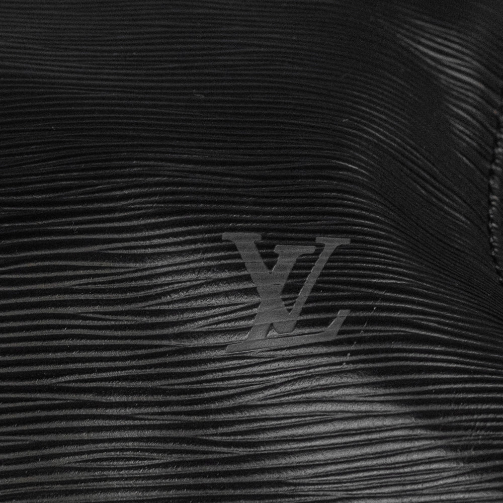 Sac Keepall 50 Vintage en cuir épi noir
