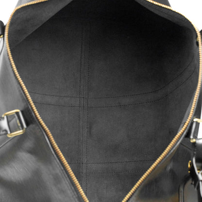 Sac Keepall 50 Vintage en cuir épi noir