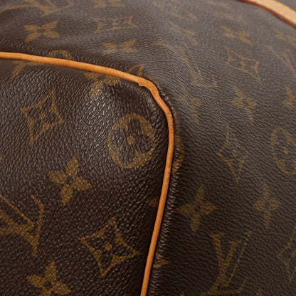 Sac Keepall 45 Vintage en toile monogramme marron