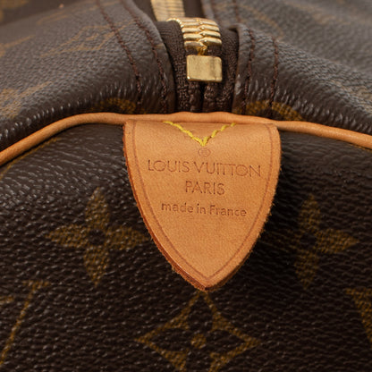 Sac Keepall 45 Vintage en toile monogramme marron