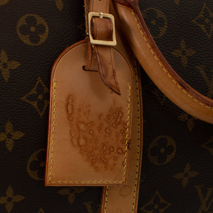 Sac Keepall 55 Vintage en toile monogramme marron