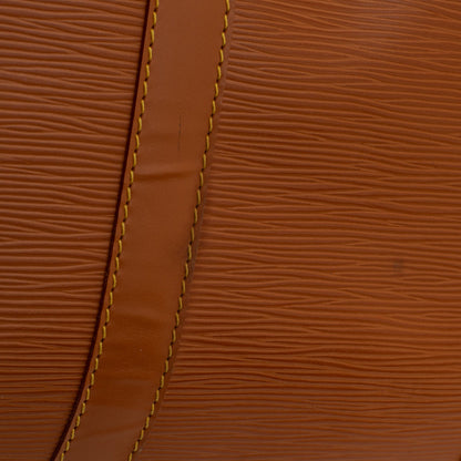 Sac Keepall 50 Vintage en cuir épi marron