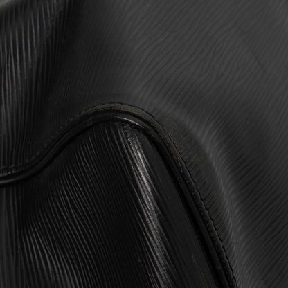 Sac Keepall 55 Vintage en cuir épi noir