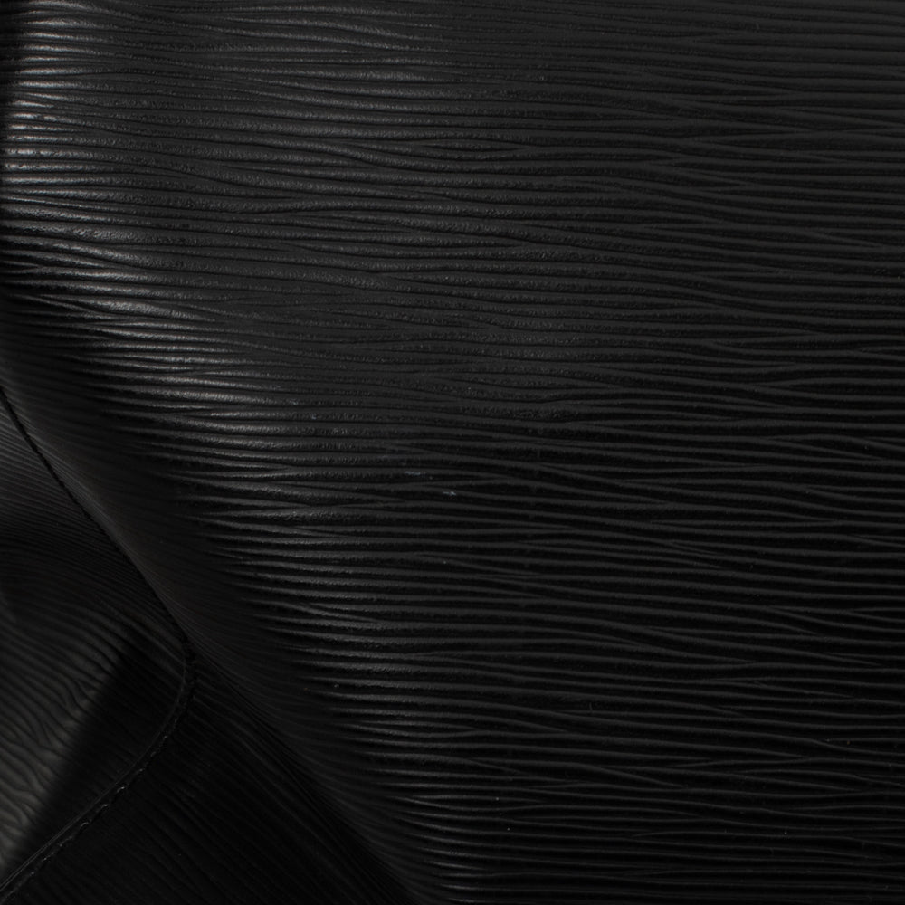 Sac Keepall 55 Vintage en cuir épi noir