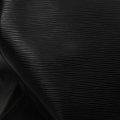 Sac Keepall 55 Vintage en cuir épi noir
