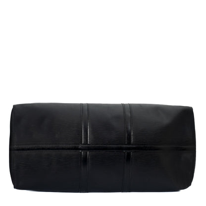 Sac Keepall 55 Vintage en cuir épi noir